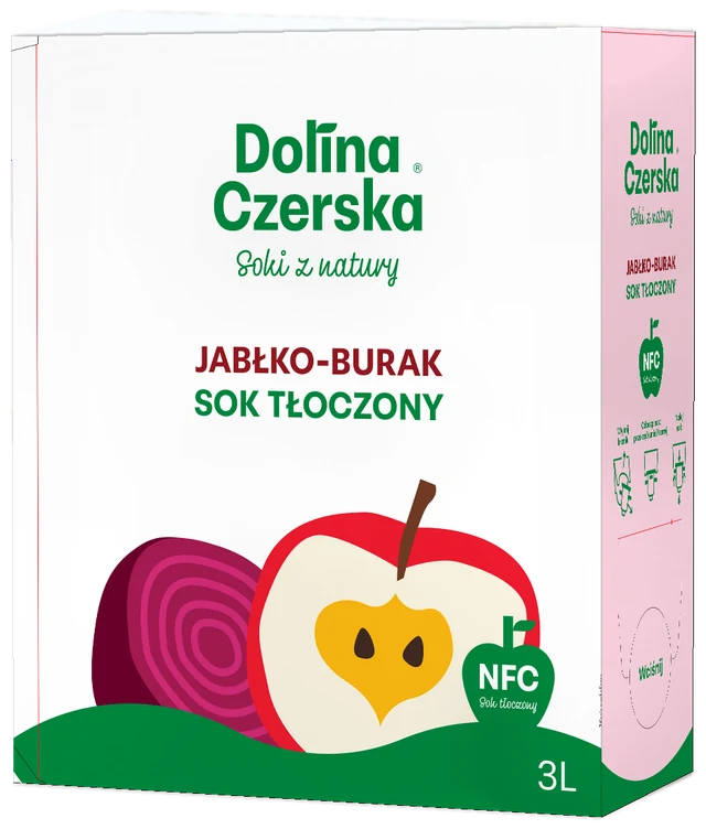 Sok Jabłko-burak 3 l — Dolina Czerska