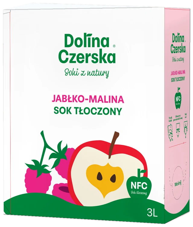 Sok Jabłko-malina 3 l — Dolina Czerska