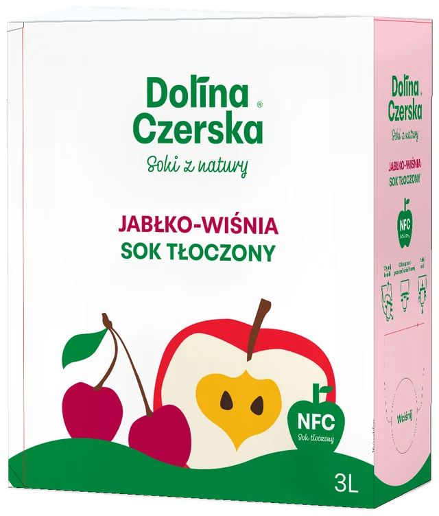 Sok Jabłko-wiśnia 3 l — Dolina Czerska